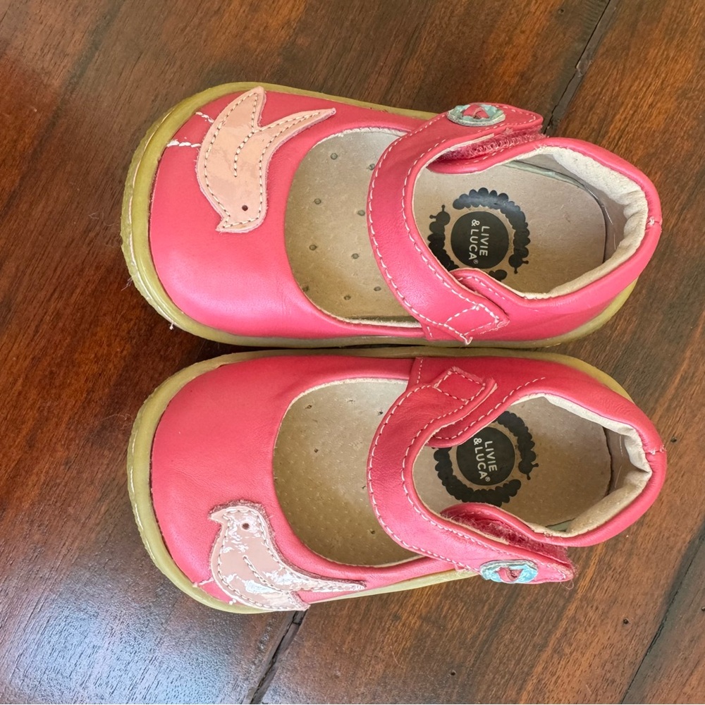 Livie & Luca Pink Poi Poi Shoes size 4